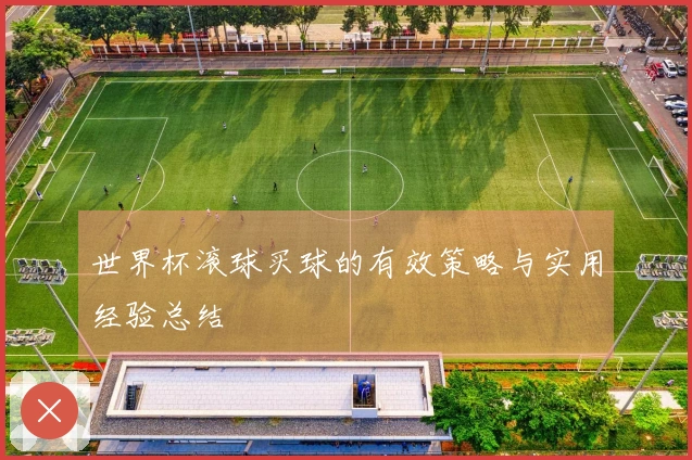 世界杯滚球买球的有效策略与实用经验总结