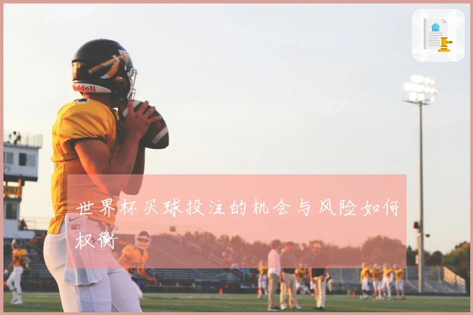 世界杯买球投注的机会与风险如何权衡